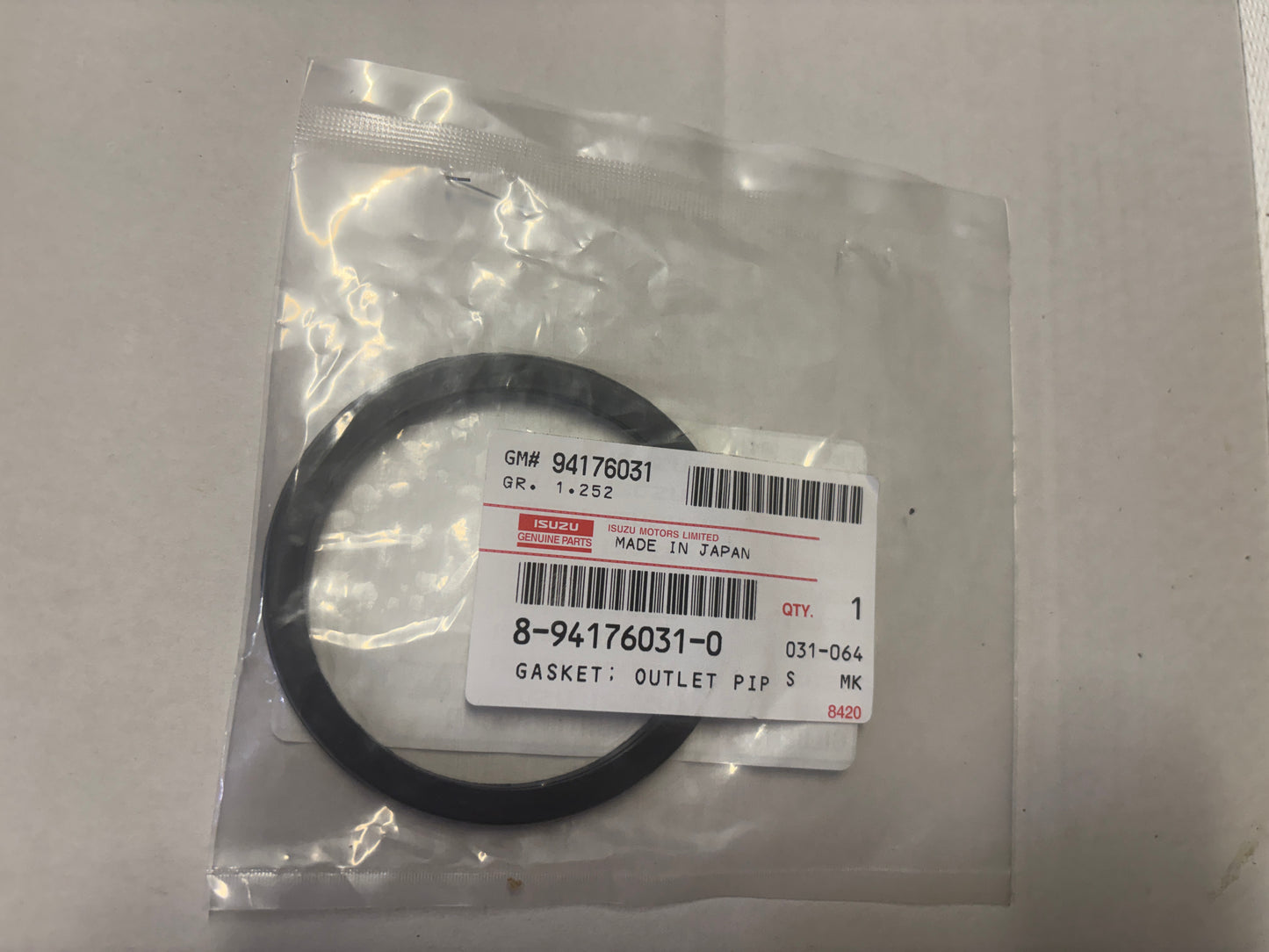 4BD1 Thermostat Gasket Genuine Isuzu