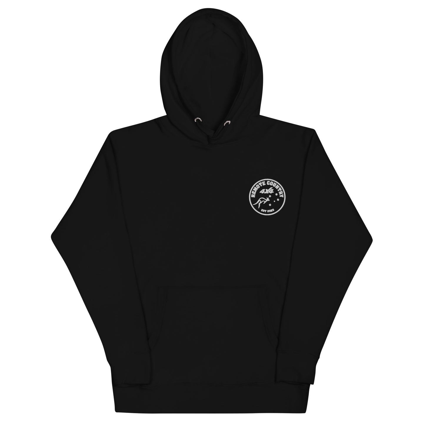 Remote Country 4X4 Unisex Hoodie Front Logo