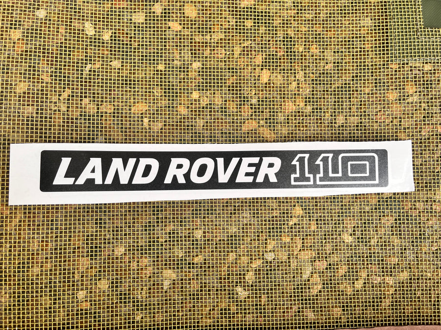 Land Rover Perentie Bonnet Decal