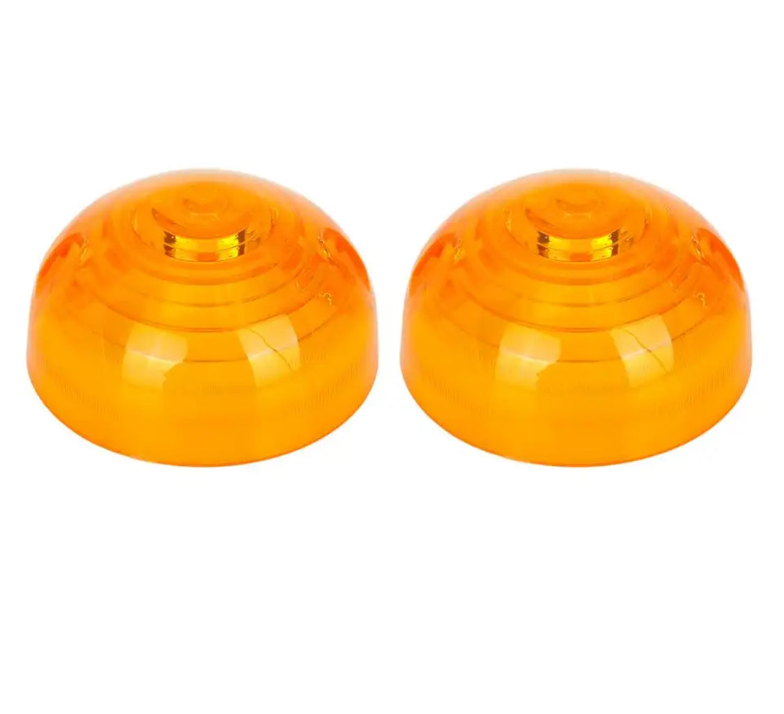 Pair of Front indicator Lens For 1990-1994 Land Rover Defender 90 110 ...