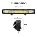 20 inch Philips LED Light Bar Quad Row Combo Beam