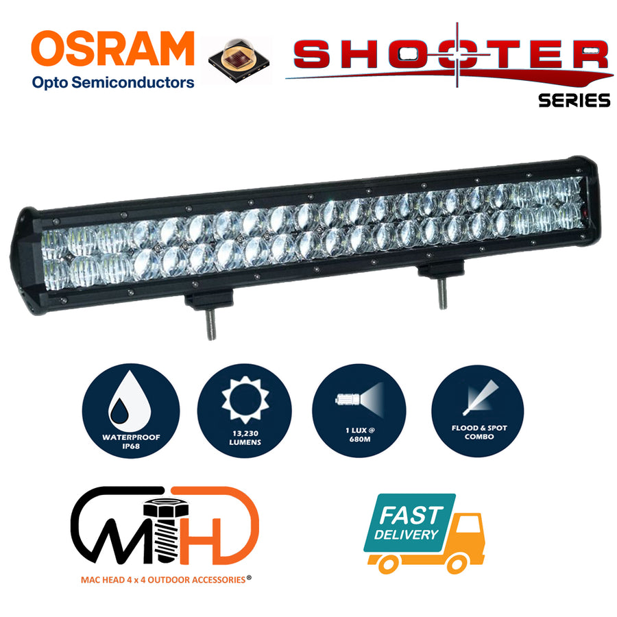 20 inch Osram LED Light Bar 5D 126w Spot Flood Combo Beam