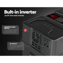 Giantz Battery Box 500W Inverter Deep Cycle Battery Portable for Caravan or Camping