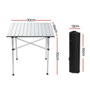 Weisshorn Roll Up Camping Table - 70CM