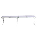 Weisshorn Portable Folding Camping Table for Family - 240CM