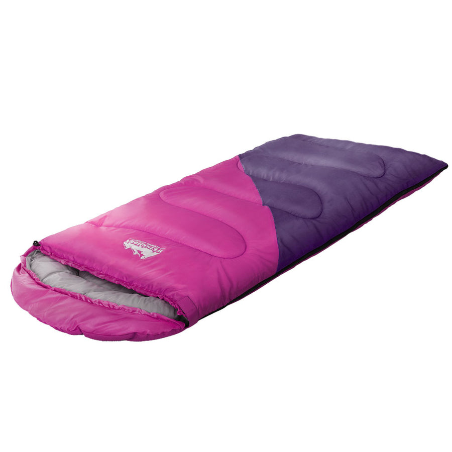 Weisshorn Kids Sleeping Bag 136cm Winter Pink Single