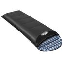 Weisshorn Adult Sleeping Bag Single ( -5°C to+20°C ) -Thermal Grey