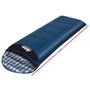 Weisshorn Adult Sleeping Bag Single ( -5°C to+20°C ) - Thermal Navy