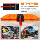 X-BULL Recovery Tracks With Strap Mounting and Carry Bag Red