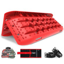 X-BULL Recovery Tracks With Strap Mounting and Carry Bag Red