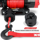 X-BULL Electric Winch 6000LBS 12V Synthetic Rope Wireless Remote for 4WD, ATV, UTV or BOAT