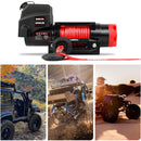 X-BULL Electric Winch 6000LBS 12V Synthetic Rope Wireless Remote for 4WD, ATV, UTV or BOAT