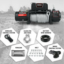 X-BULL Electric Winch 12000LBS/5454KGS Steel Cable 12V Wireless Remote