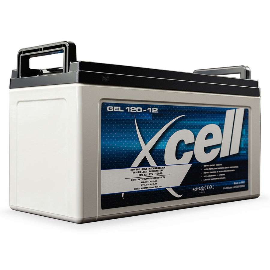 X-CELL GEL Battery 12V 120Ah Camping or Marine