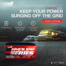 X-CELL AGM Deep Cycle Battery 12V 155Ah Camping or Marine