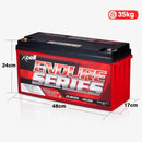 X-CELL AGM Deep Cycle Battery 12V 155Ah Camping or Marine