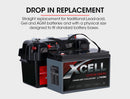 X-CELL 130Ah 12v Lithium Battery LiFePO4 Iron Phosphate  Deep Cycle Camping 4WD Battery