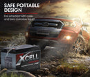 X-CELL 130Ah 12v Lithium Battery LiFePO4 Iron Phosphate  Deep Cycle Camping 4WD Battery