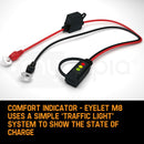 CTEK Battery Charger Comfort LED Indicator Eyelet Quick Connect M8 12V