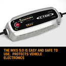 CTEK MXS 5.0 12V 5Amp Smart Battery Charger Car Boat 4WD Caravan Bike Marine AGM