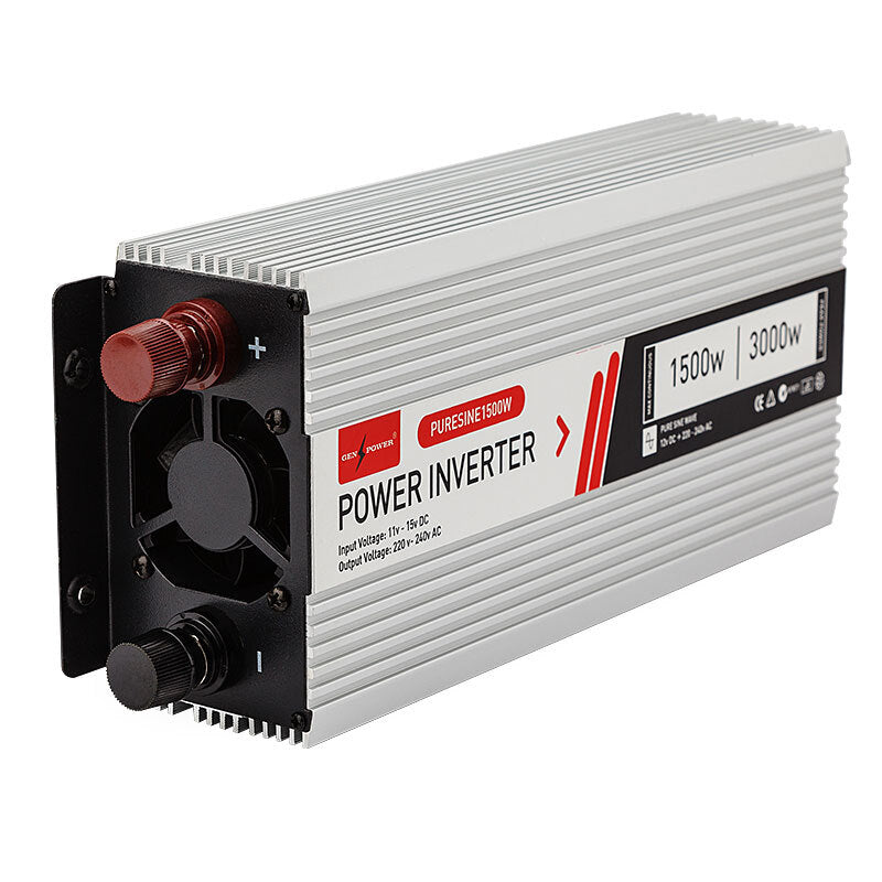 GENPOWER Pure Sine Wave Power Inverter 1500W/3000W 12V/240V