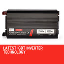 GENPOWER Modified Sine Wave Power Inverter 2500W/5000W 12V/240V