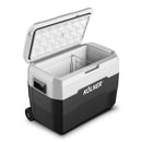 Kolner 40l Fridge/Freezer 12/24/240v With Trolley - Black