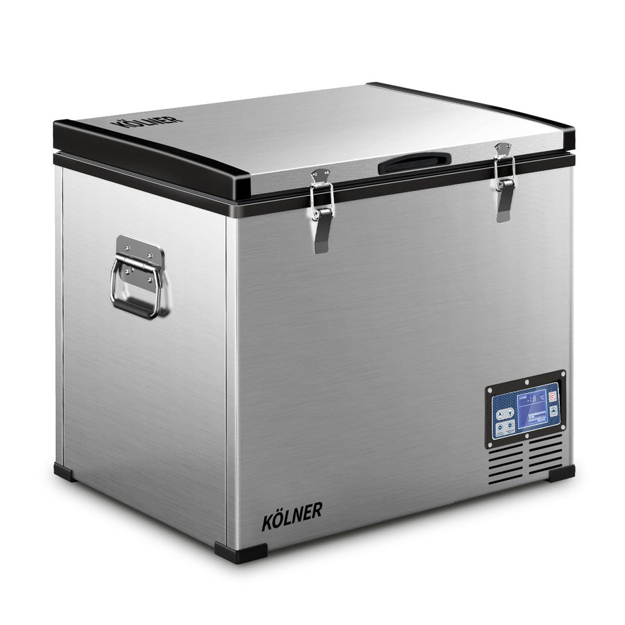 Kolner 75l Portable Fridge/Freezer Chest With Lcd Panel