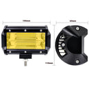 2 x 5inch Flood LED Light Bar Driving Light or Work Light