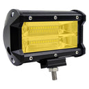 2 x 5inch Flood LED Light Bar Driving Light or Work Light