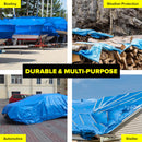 6m x 9m Handy Hardware Tarpaulin UV Resistant Waterproof Strong and Durable