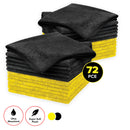 72PCE Handy Automotive Microfiber Cloth Streak Free 30 x 38cm